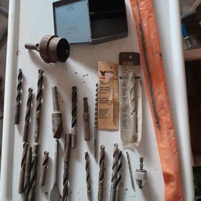Assortment of drill bits