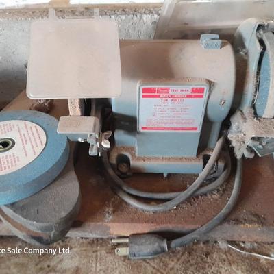 Sears Craftsman 5" bench grinder Model 397.19310