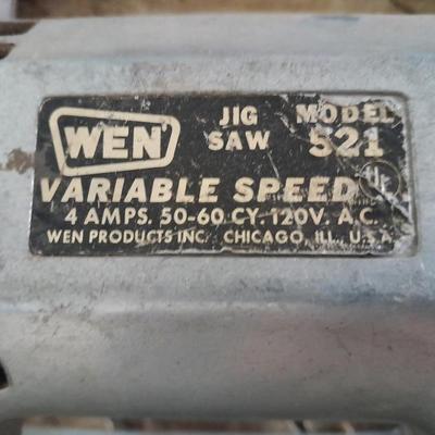 Wen variable speed Jig saw