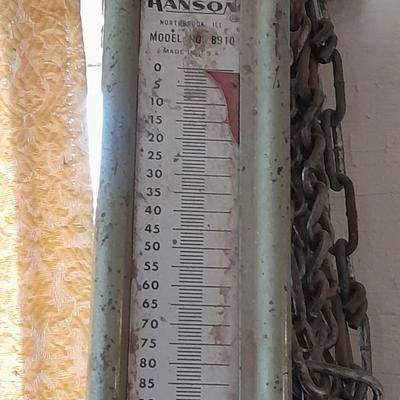 Hanson Viking hanging scale with some chain