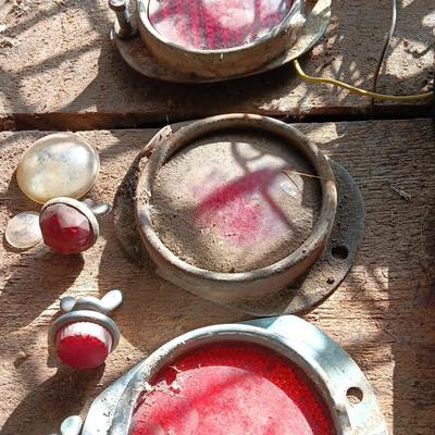 Electronic car horn and reflectors