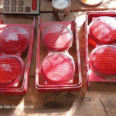 Electronic car horn and reflectors