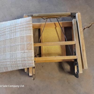 Two neat folding chairs - Great for camping to save space! Easy store chairs!