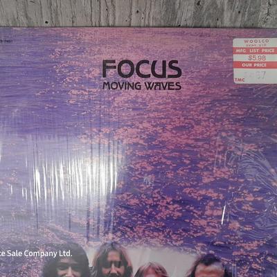 Four LP Records - Focus - Pretenders - Phil Colins - and Shooting Star