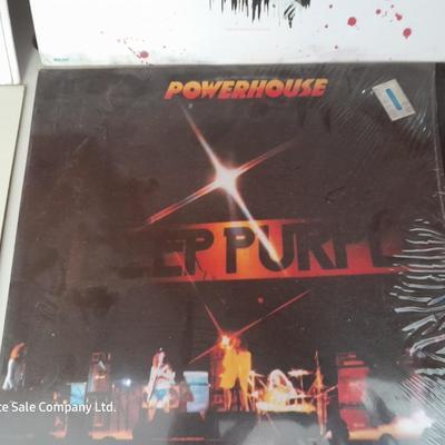 Four LP Records - Deep Purple - Beveryly hills cops - Smith Bro's - and Johnny Bond
