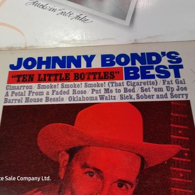Four LP Records - Deep Purple - Beveryly hills cops - Smith Bro's - and Johnny Bond