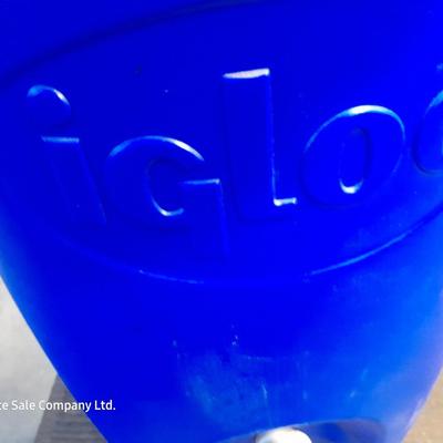 Igloo self-dispense drink cooler.