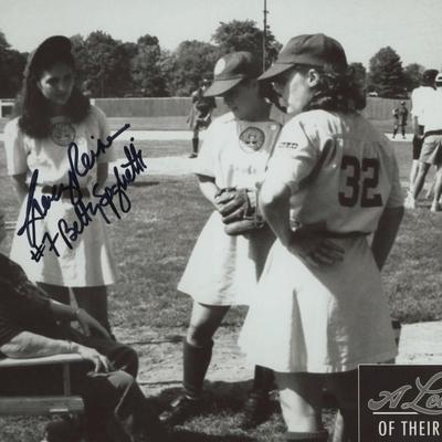 A League of Their Own Tracy Reiner signed movie photo