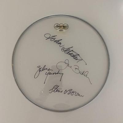 The Lovin' Spoonful signed drum head