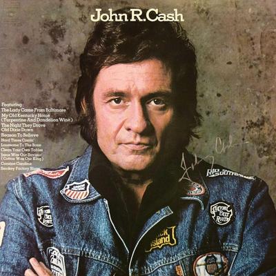 Johnny Cash John R. Cash signed album