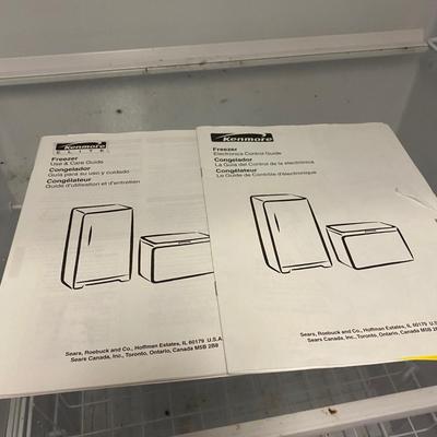 Kenmore Upright Freezer