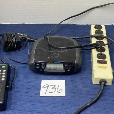Scanner and Clock Radio