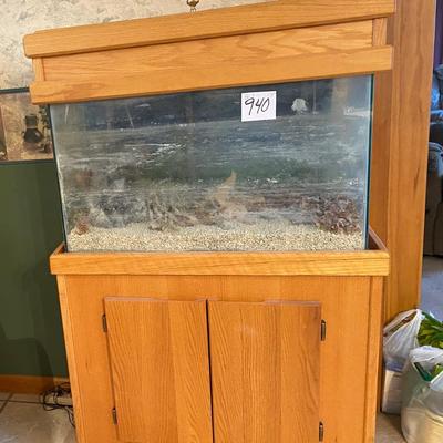 Large Fish Tank W/ Stand