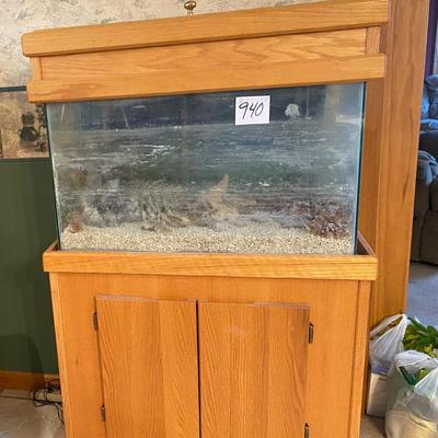 Large Fish Tank W/ Stand
