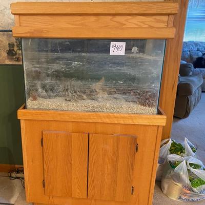 Large Fish Tank W/ Stand
