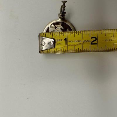 Alpaca Silver Screw-back Earrings