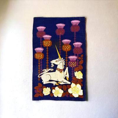 Vintage Tapestry Wall Hanging 30â€x19â€