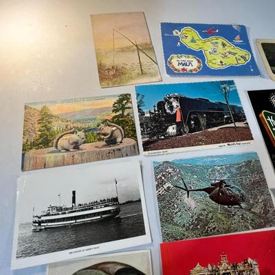 GROUP OF 15 INTERESTING ASSORTED VINTAGE POSTCARDS- VARIOUS STYLES, AGES, CONDITIONS