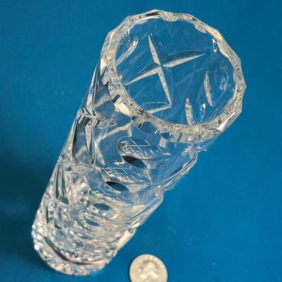 CUT LEAD CRYSTAL BUD VASE