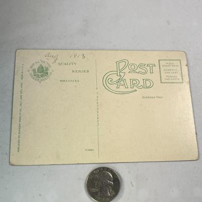 1913 SALT LAKE CITY "THE ROYAL" BAKERY, CAFÃ‰ POSTCARD 232 SOUTH MAIN STREET