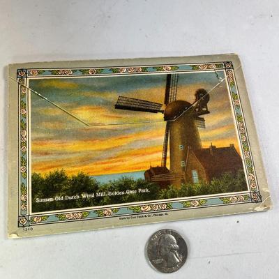 VINTAGE COLOR POSTCARD FOLIO OF SAN FRANCISCO SCENES- 18 SCENES