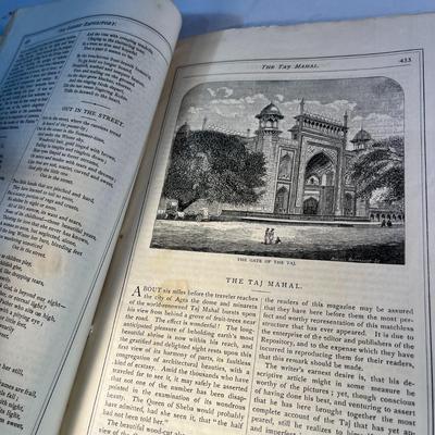 1869 "THE LADIES' REPOSITORY AND HOME MAGAZINE" 