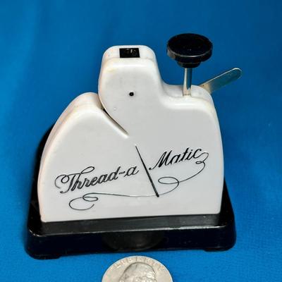 "THREAD-A-MATIC" NEEDLE THREADER GIZMO