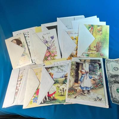 ASSORTMENT OF 24 ALL OCCASION GREETING CARDS WITH ENVELOPES
