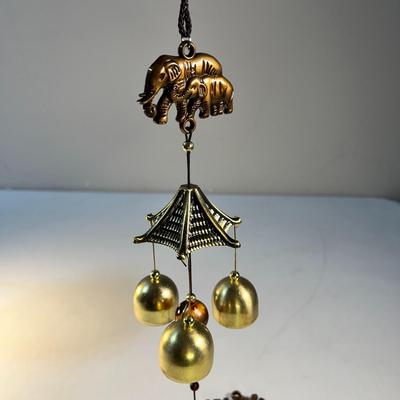 DAINTY ELEPHANT WIND CHIMES