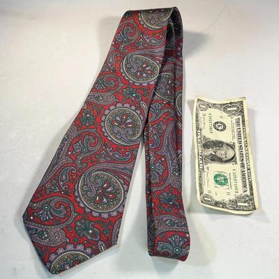 SILK PAISLEY MEN'S NECKTIE
