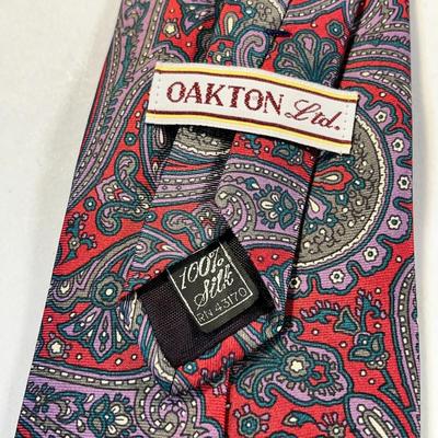SILK PAISLEY MEN'S NECKTIE