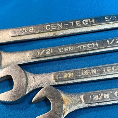 SET OF 4 "CEN-TECH" WRENCHES