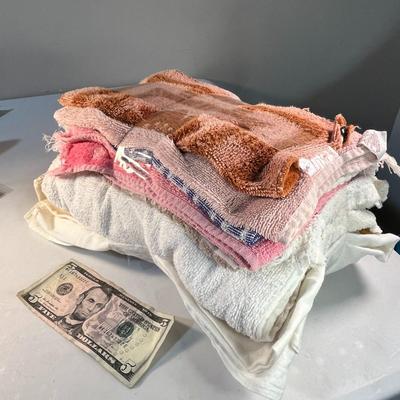 MOSTLY TERRY CLOTH RAG BUNDLE
