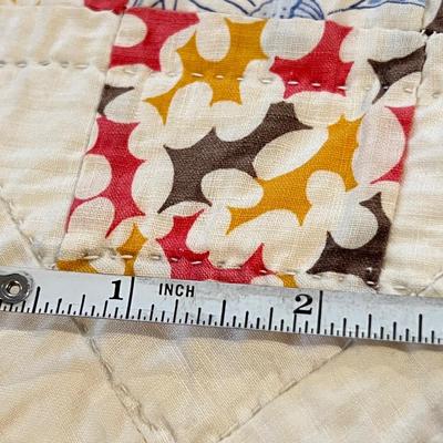 Antique Quilt 50â€x75â€ (1 of 2)