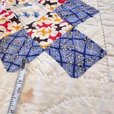 Antique Quilt 50â€x75â€ (1 of 2)