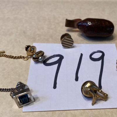 Tie Pins and Clip