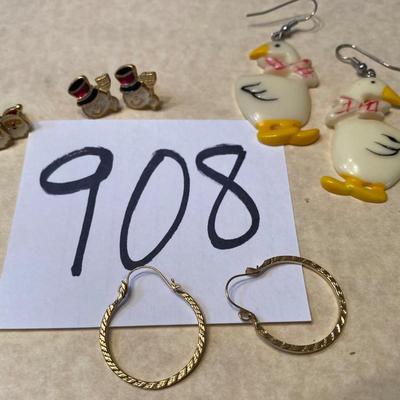 Pierced Earrings