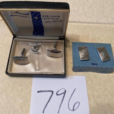 Cuff Links and Tie Pin