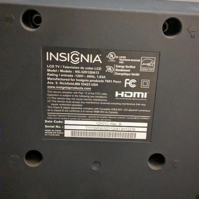 Insignia 32" Flat Screen TV and Stand