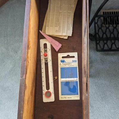 Antique Singer Sewing Table