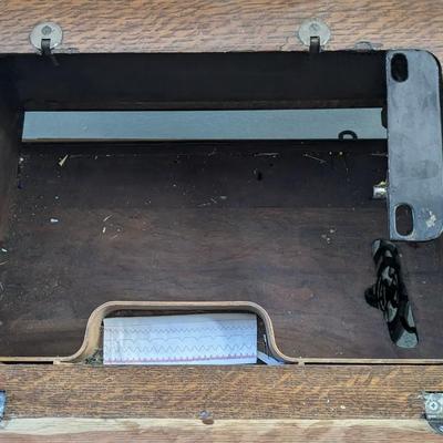 Antique Singer Sewing Table