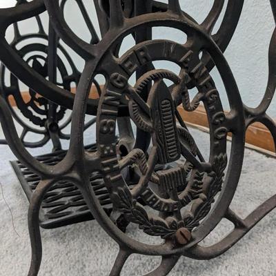 Antique Singer Sewing Table