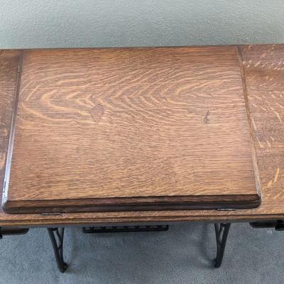 Antique Singer Sewing Table