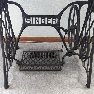 Antique Singer Sewing Table