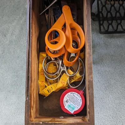 Antique Singer Sewing Table