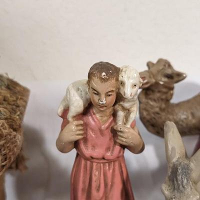 Vintage Nativity Scene