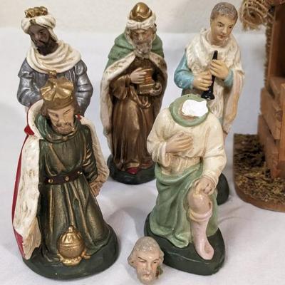 Vintage Nativity Scene