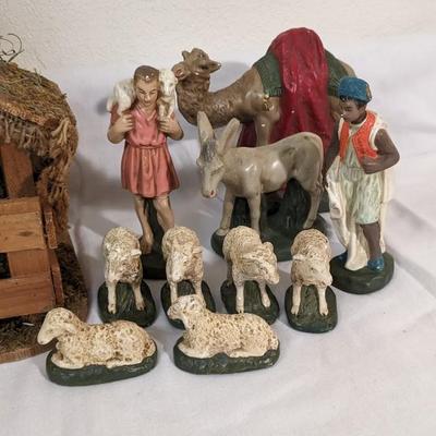 Vintage Nativity Scene