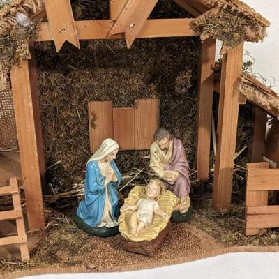 Vintage Nativity Scene