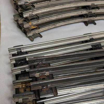 Vintage Lionel O Gauge Electric Railroad Track and Marx Manual Switches